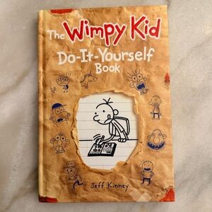 Wimpy Kid Do-It-Yourself Hardcover Book by Jeff Kinney
